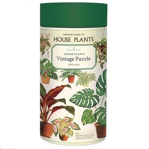 1000 Piece Vintage Themed House Plants Puzzle by Cavallini & Co.